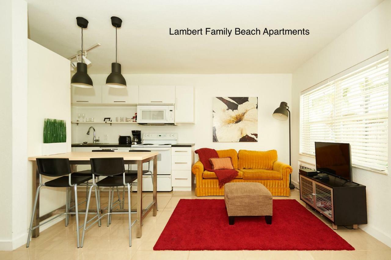 Lambert Family Beach Apartments - Unit 1 フォート・ローダーデール エクステリア 写真